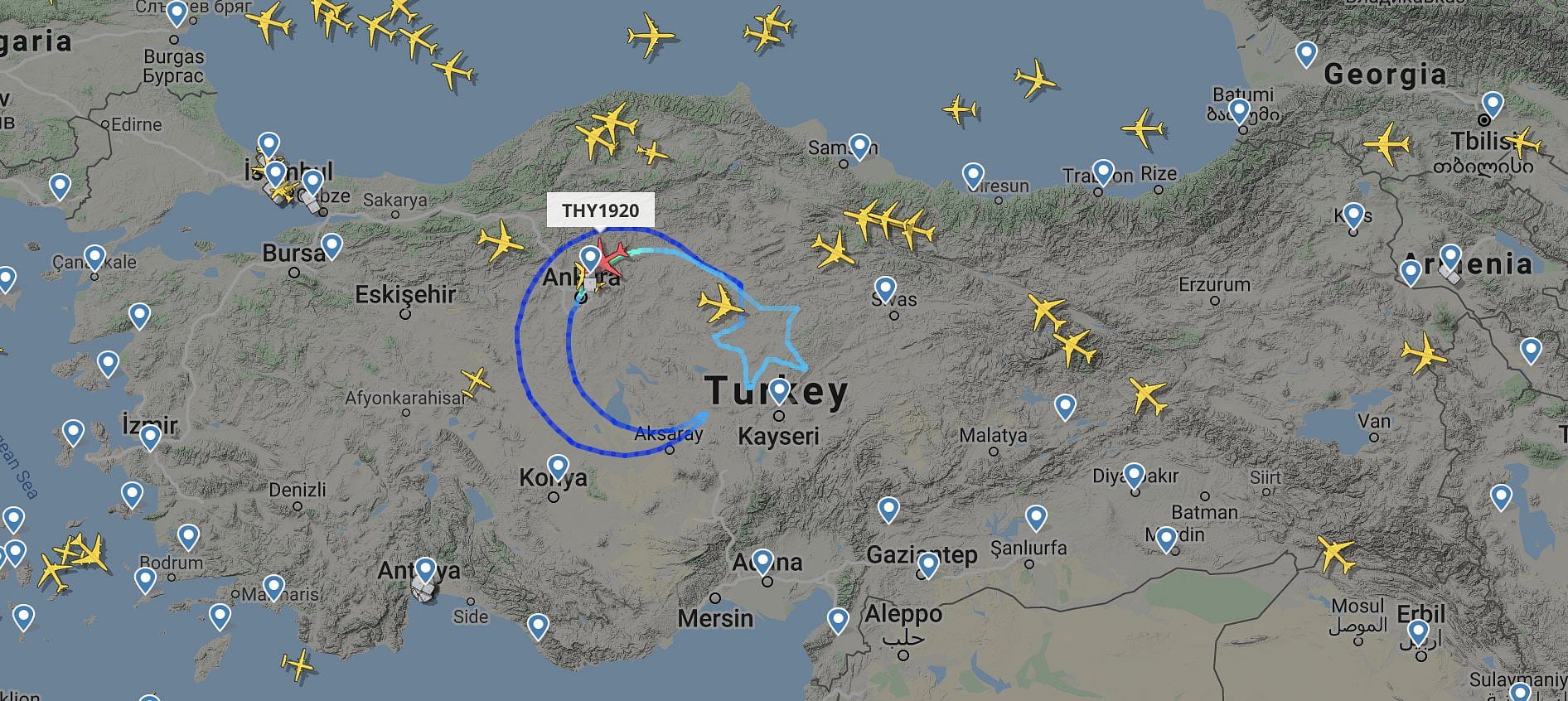 THY'den 23 Nisan’ın 100. yılında özel bir uçuş: TK1920