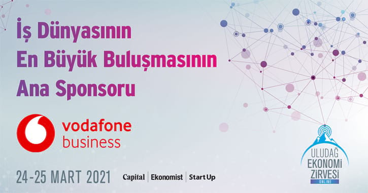 Uludağ Ekonomi Zirvesi’nin ana sponsoru Vodafone Business oldu