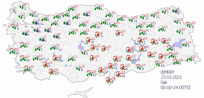 Meteoroloji duyurdu: Soğuk ve kar geri geliyor-0