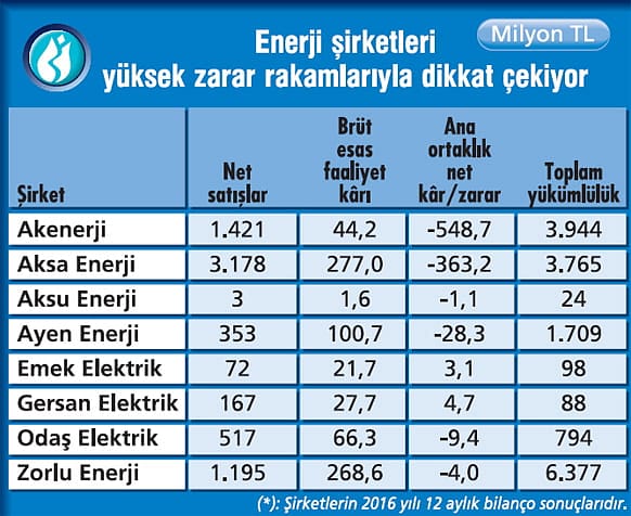 Yüksek döviz kuru 'enerji'yi çarpıyor!-1