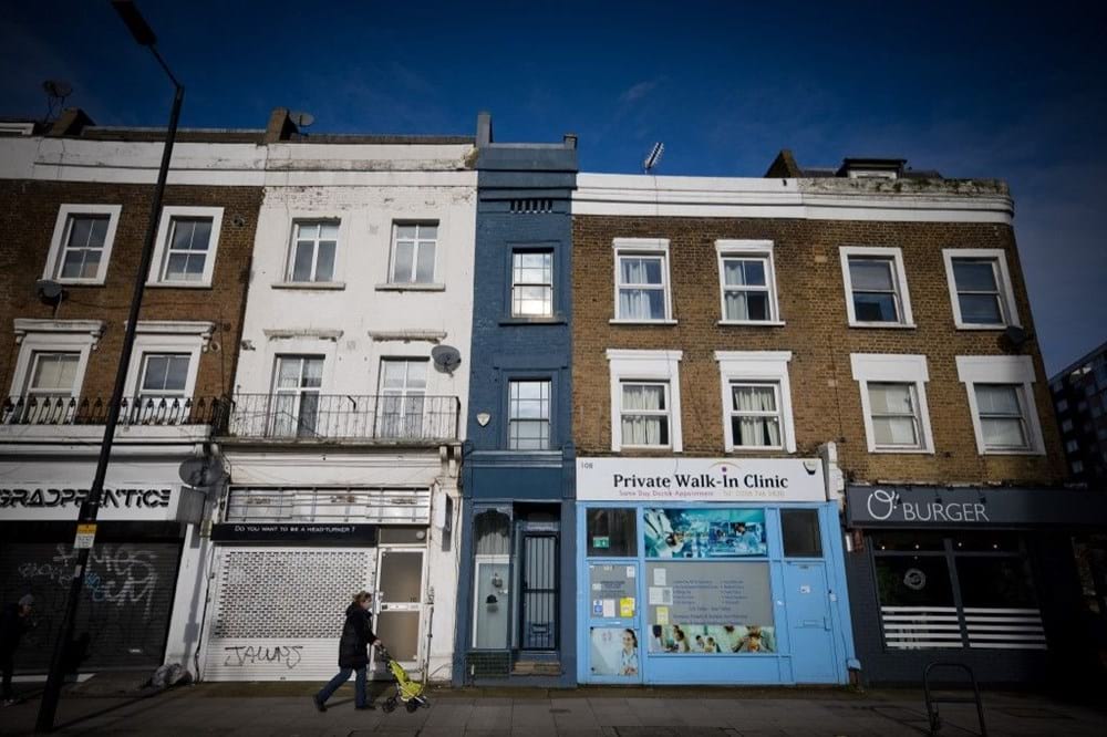 Londra'nın en dar evi: 8,7 milyon TL'ye satışa çıkarıldı