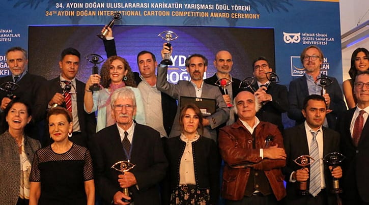 Karikatür ödülleri sahiplerini buldu