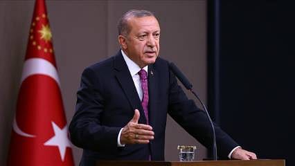 Cumhurbaşkanı Erdoğan'dan enflasyon mesajı