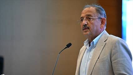 Bakan Özhaseki: 4 kırmızı çizgimiz var