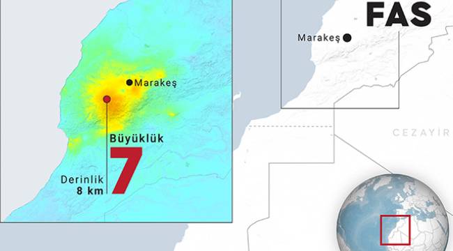 Fas'ı son yüzyılda vuran en büyük deprem: Türkiye ekip hazırladı