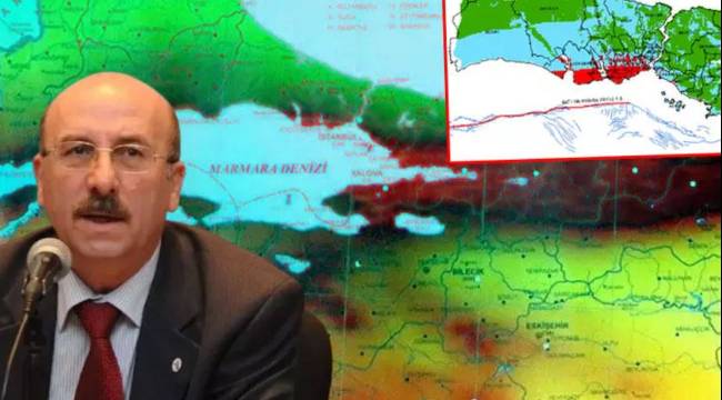  Prof. Dr. Tüysüz haritalarla anlattı: İstanbul için 4 deprem senaryosu 