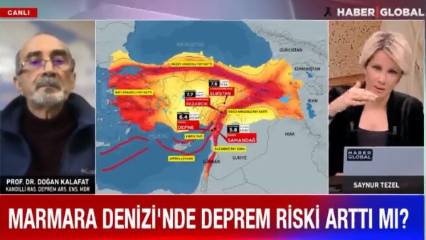 Marmara'da deprem riski istatistiksel olarak ne kadar?