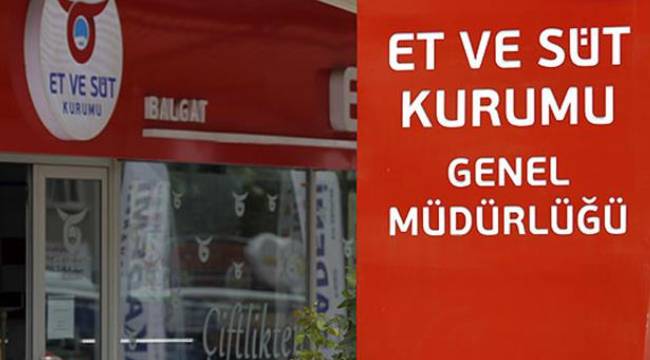 Et ve Süt Kurumu Genel Müdürlüğüne atama