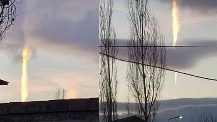 Ağrı'daki ilginç görüntünün nedeni belli oldu