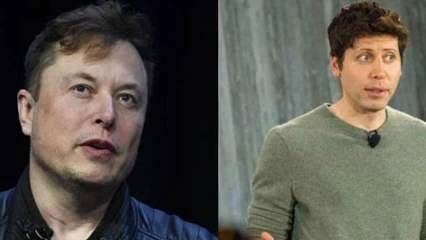 Tartışma büyürken OpenAI CEO'su Elon Musk'a 'pislik' dedi