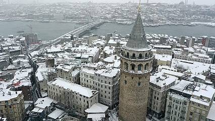 AKOM'dan İstanbul'a kar uyarısı