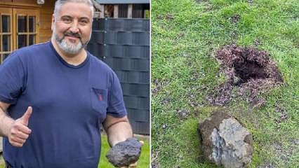Bahçesine meteor düşen Türk aileye milyonluk teklif!