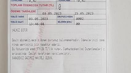Bedelsiz doğal gaz faturaları yarın kesilmeye başlıyor