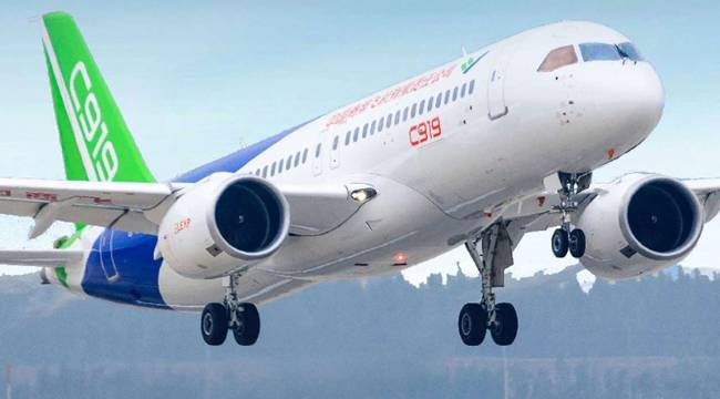 Havacılıkta rekabet kızıştı: C919'da ilk teslimat  