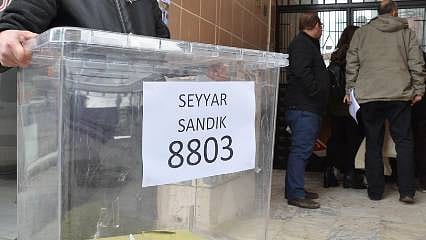 YSK'dan seyyar sandık kararı 