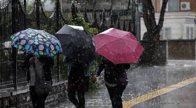 Meteoroloji'den 8 il için kuvvetli yağış uyarısı 