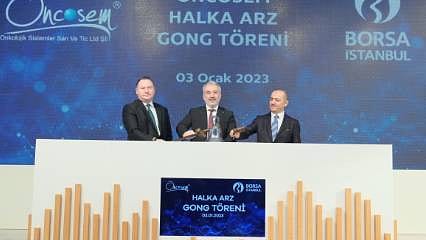 Borsa İstanbul’da gong, Oncosem Onkolojik Sistemler için çaldı