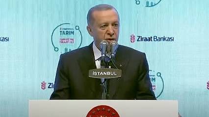 Cumhurbaşkanı Erdoğan: Çiftçi Destek Kredisi'ni uygulamaya geçireceğiz