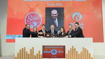 Borsa İstanbul'da gong Söke için çaldı