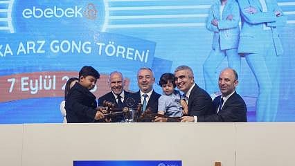 Borsa İstanbul’da gong 3,9 milyon talep gelen ebebek için çaldı