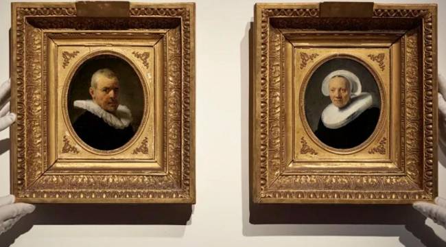 Milyonlar değerinde bilinmeyen Rembrandt portresi keşfedildi