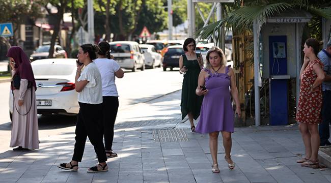 Adana'da 5,5 büyüklüğünde deprem 