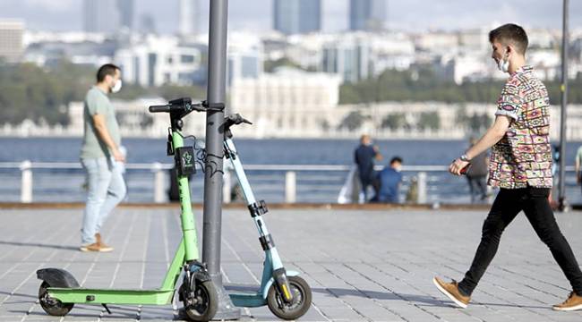 İstanbul'da scooterlar için yeni düzenleme geliyor 