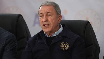 Bakan Akar'dan terhis açıklaması 