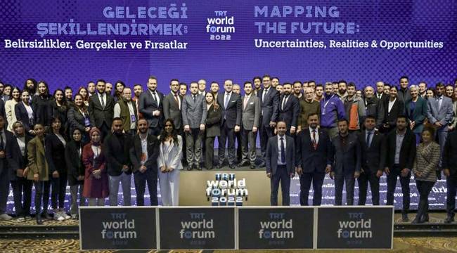 Dünyanın gözü TRT World Forum 2022'deydi