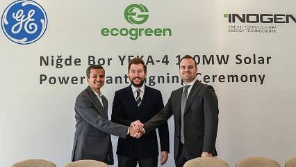 ECOGREEN, Niğde projesinde GE teknolojisi kullanacak