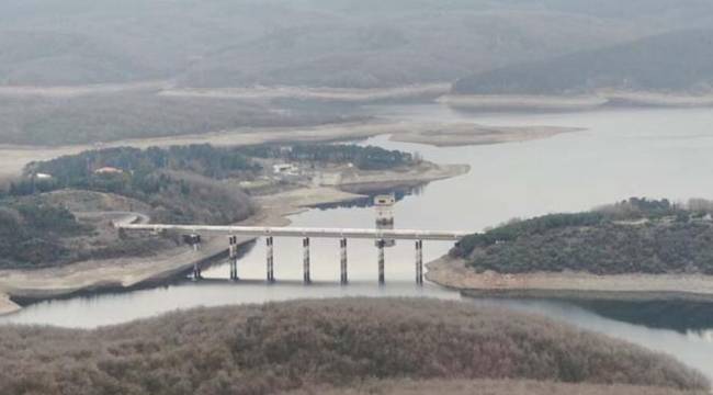 İstanbul'da barajların doluluk oranı yüzde 40'ın altına düştü