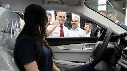İki bakan Togg fabrikasında: Yıl sonu üretim hedefi ne?