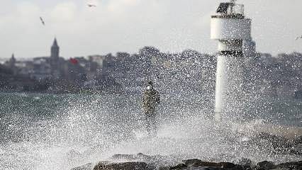 Meteoroloji'den Marmara'ya fırtına uyarısı 