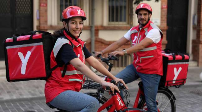 Yemeksepeti'nden 'bisikletli kurye' adımı