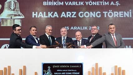 Borsa İstanbul'da gong Birikim Varlık için çaldı
