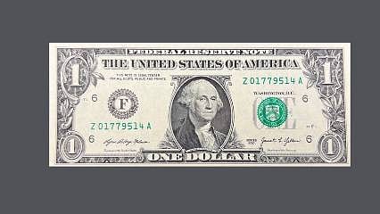 ABD'de yeni basılmaya başlanan dolarlarda bir ilk 