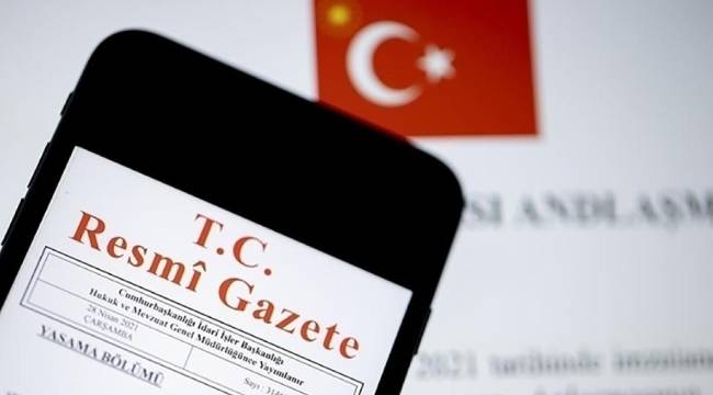 Resmi Gazete'de bugün (22.03.2023)