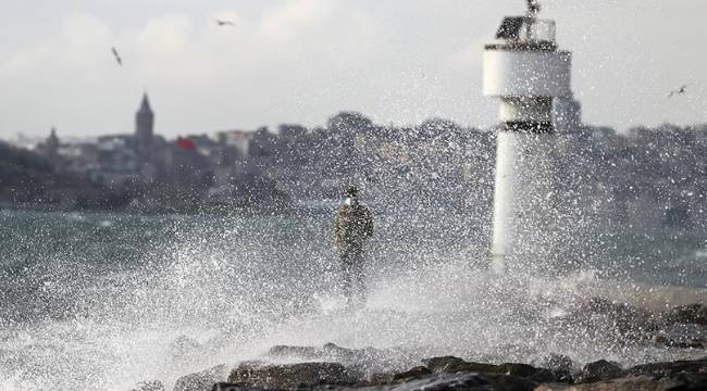 Meteoroloji'den Marmara'ya fırtına uyarısı 