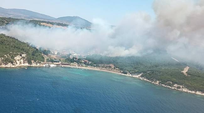  İzmir'de iki noktada orman yangını 