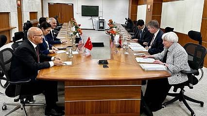 Bakan Şimşek, ABD Hazine Bakanı Yellen ile görüştü