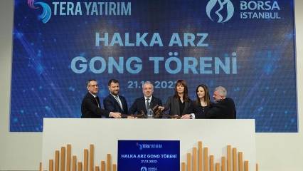 Borsa İstanbul'da gong, Tera Yatırım için çaldı