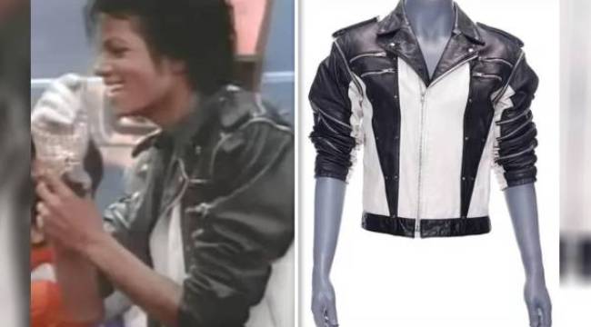 Michael Jackson’ın ikonik deri ceketi satışa çıkacak