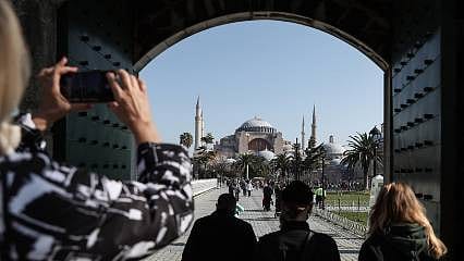  İstanbul'a gelen turist sayısı ocakta yüzde 50 arttı