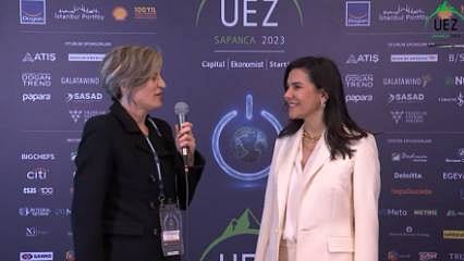 Doğan Holding Y.K.B Begüm Doğan Faryalı #UEZ2023 Röportajı