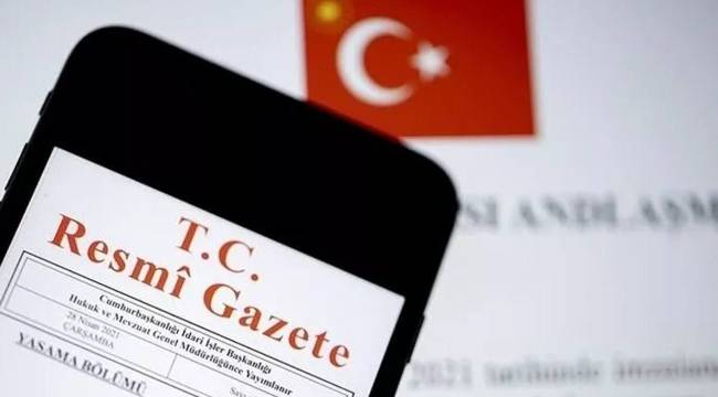 Resmi Gazete'de bugün (3 Temmuz 2023 Resmi Gazete kararları)