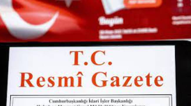 Resmi Gazete'de bugün (29 Mart 2023)