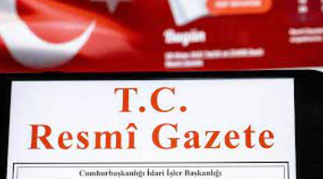 Resmi Gazete'de bugün (24.03.2023)