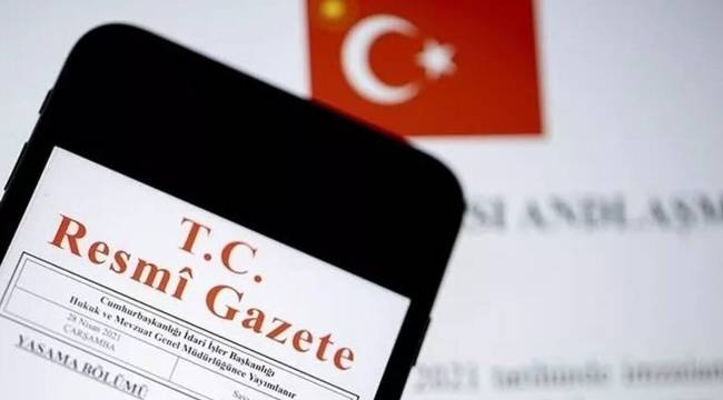 Resmi Gazete'de bugün (14.06.2023)