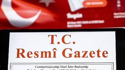 Resmi Gazete'de bugün