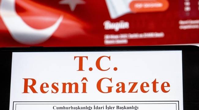 Resmi Gazete'de bugün (13.04.2023)